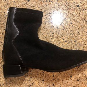 Lroey Reoly Women's Block Heel Ankle Boots